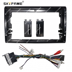 SKYFAME Car Frame Fascia Adapter Android Radio Dash Fitting Panel Kit For Fiat Bravo