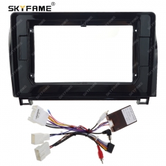SKYFAME Car Fascia Frame Adapter Canbus Box Decoder Android Radio Dash Fitting Panel Kit For Toyota Sequoia Smooth Tundra