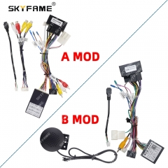SKYFAME 16Pin Car Wiring Harness Adapter With Canbus Box Decoder For GAC Trumpchi GS7 GS8 RZ-GAC07 OD-CQ-03