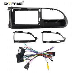 SKYFAME Car Frame Fascia Adapter Canbus Box For JMC Teshun 2017 Android Radio Audio Dash Fitting Panel Kit