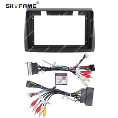 SKYFAME Car Frame Fascia Adapter Canbus Box Decoder Android Radio Audio Dash Fitting Panel Kit For Fiat Stilo 2001-2010
