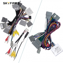 SKYFAME Car 16Pin Android Radio Wiring Harness Adapter Canbus Box Decoder For Honda Accord 8 8th 2008-2012