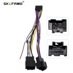 SKYFAME 16Pin Car stereo Wire Harness For Chevrolet Aveo Captiva opel GT Spark Epica Kalos low configuration vehicle cables