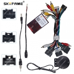 SKYFAME 16Pin Car Wire Harness Adapter Canbus Box Decoder For Buick Enclave Chevrolet Enclave Silverado Suburban GM-SS-05
