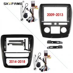 SKYFAME Car Frame Fascia Adapter Canbus Box Android Radio Dash Fitting Panel Kit For Buick Enclave