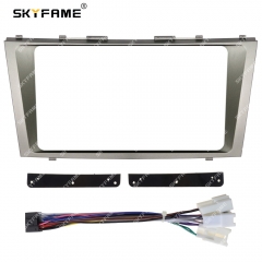 SKYFAME Car Frame Fascia Adapter For Toyota Camry 7 XV 40 50 Daihatsu Altis Solara Android Radio Dash Fitting Panel Kit