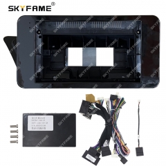 SKYFAME Car Frame Fascia Adapter Canbus Box Decoder Android Radio Audio Dash Fitting Panel Kit For Audi A4 B8 A4L A5