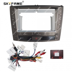 SKYFAME Car Radio Frame Fascia Adapter Canbus Box For Lexus IS IS250 IS300 XE20 2005-2011 Android Dash Fitting Panel Kit
