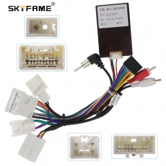 SKYFAME Car 16Pin Wiring Harness Android Power Cable Canbus Box Decoder For Lexus RX RX300 Toyota Sienna Prado Sequoia Tundra