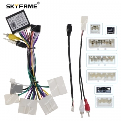 SKYFAME Car Wiring Harness Adapter Canbus Box For Nissan X-trail Qashqai Sylphy Sentra Kicks Navara Juke DF-RZ-02 NS06.20