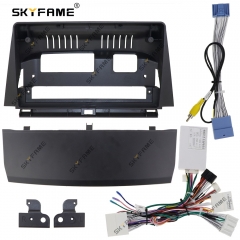 SKYFAME Car Frame Fascias With Cable Canbus Box For Lexus NX200 Z10 NX 200 2014-2020 Android Radio Frame Fascia Decoder