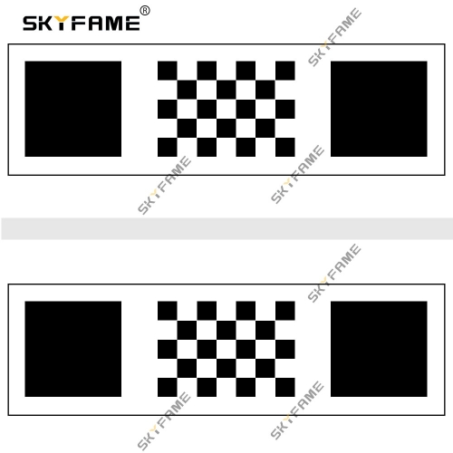 SKYFAME Car 360 Panoramic Navigation Calibration Cloth Andoird Radio Panoramic Reversing Image Debugging Cloth