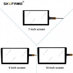 SKYFAME Car Android GT911 Touch Screen For Teyes Topway Xyauto Nowada Fyttek 6.88/7/9/10 Inch 2.5D