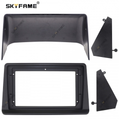 SKYFAME Car Radio Frame Kits Cable Canbus Fascia Panel For Leopaard Hei jingang 2009-2013 Android Big Screen Audio Frame Fascias