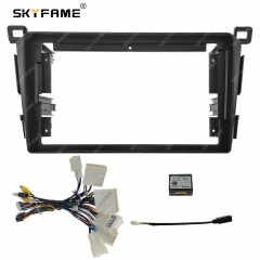 SKYFAME Car Frame Fascia Adapter Canbus Box Decoder Android Radio Dash Fitting Panel Kit For Toyota RAV4