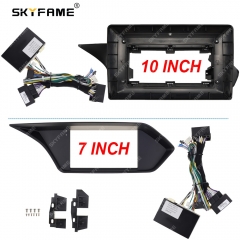 SKYFAME Car Frame Fascia Adapter Canbus Box Decoder Android Radio Audio Dash Fitting Panel Kit For Benz E Class W212 E260 E300