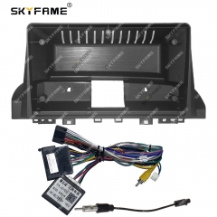 SKYFAME Car Frame Fascia Adapter Canbus Box Decoder For JAC Refine S4 2019 Android Big Screen Radio Dash Fitting Kit