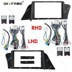 SKYFAME Car Frame Fascia Adapter Canbus Box Android Radio Dash Fitting Panel Kit For Lexus RX RX270 RX350 RX450h AL10 3 CT200