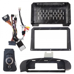 SKYFAME Car Fascia Frame Adapter Canbus Box For BMW E90 E91 E92 E93 M3 3 Series 2005-2012 Android Radio Audio Dash Panel Fascias