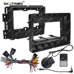 SKYFAME Car Fascia Frame Adapter Canbus Box For Hummer H2 Buick Enclave Luceme Suzuki Xl-7 Android Radio Dash Fitting Panel Kit