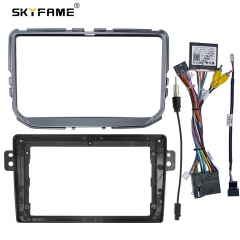 SKYFAME Car Frame Cable Canbus For Great Wall Haval H2 2014-2018 Android Radio Dash Panel Frame Fascia