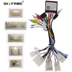 SKYFAME 16Pin Car Wiring Harness Adapter Canbus Box For Subaru Legacy Outback Forester XV Crosstrek Harman Kardon RP5-SU-001