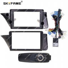 SKYFAME Car Frame Fascia Adapter Canbus Box Decoder Android Radio Dash Fitting Panel Kit For Lexus ES ES250 ES300 ES3500