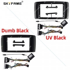 SKYFAME Car Frame Fascia Adapter Canbus Box For Benz R Class W251 R280 R300 R320 R350 R500 Android Radio Dash Panel Fascias