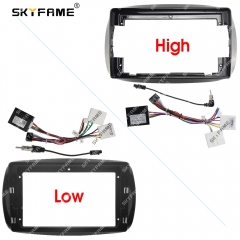 SKYFAME Car Frame Adapter For Benz Smart For Two /For Four 2015-2018 Android Radio Audio Dash Panel Fascia