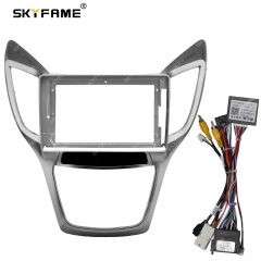 SKYFAME Car Frame Fascia Adapter Android Radio Dash Fitting Panel Kit For Chana Changan CS75