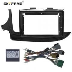 SKYFAME Car Frame Fascia Adapter Canbus Decoder For Buick Encore Opel Vauxhall Mokka Big Screen Dash Panel Frame Kit Fascias