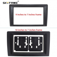 SKYFAME 9 Inch To 7 Inch or 10 inch to 7 inch frame Screen Fascia Frame Adapter For Audio Dash Fitting Panel Frame Kit