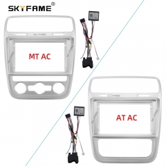 SKYFAME Car Frame Fascia Adapter Android Radio Dash Fitting Panel Kit For Volkswagen Scirocco
