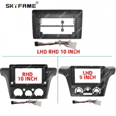 SKYFAME Car Frame Fascia Adapter  Android Radio Dash Fitting Panel Kit For Mitsubishi Airtrek Outlander