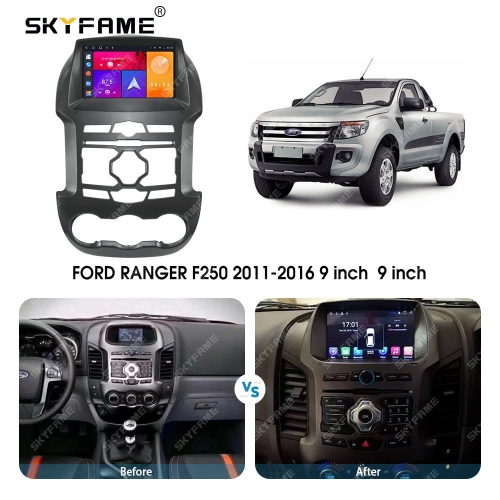SKYFAME Android Car Navigation Radio Multimedia Player For Ford Ranger F250 2011-2015 Android Auto Stereo GPS System