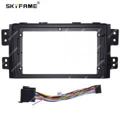 SKYFAME Car Frame Fascia Adapter Android Radio Dash Fitting Panel Kit For Kia Borrego Mohave