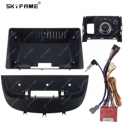 SKYFAME Car Frame Fascia Adapter With Mouse i-drive For Mazda CX-4 CX4 2016-2018 Android Radio Dash Fitting Panel Kit