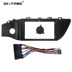 SKYFAME Car Frame Fascia Adapter Android Radio Dash Fitting Panel Kit For Kia RIO