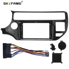 SKYFAME Car Frame Fascia Adapter For Kia K3 RIO 2012-2015 Android Radio Dash Fitting Panel Kit
