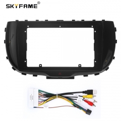 SKYFAME Car Frame Fascia Adapter Android Radio Dash Fitting Panel Kit For Kia Soul