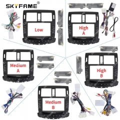 SKYFAME Car Frame Fascia Adapter Android Radio Dash Fitting Panel Kit For Toyota Crown 13