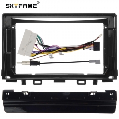 SKYFAME Car Frame Fascia Adapter Canbus Box Decoder Android Radio Dash Fitting Panel Kit For Kia Stonic RIO YB KX Cross