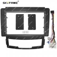 SKYFAME Car Frame Fascia Adapter Android Radio Audio Dash Fitting Panel Kit For Ssangyong Korando 3  Actyon 2