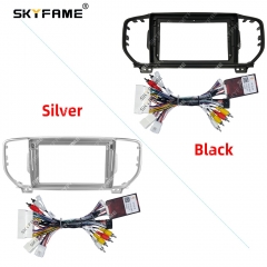 SKYFAME Car Frame Fascia Adapter Canbus Box Decoder For Kia Sportage KX5 2015-2018 Android Radio Dash Fitting Panel Kit