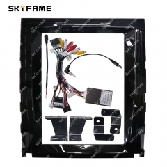 SKYFAME Car Frame Fascia Adapter Canbus Box Decoder Android Radio Dash Fitting Panel Kit For Cadillac Escalade Seville SLS