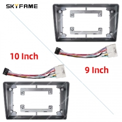 SKYFAME Car Frame Fascia Adapter Android Radio Dash Fitting Panel Kit For Gaz Gazelle Business