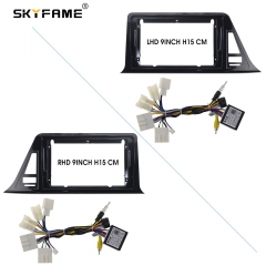 SKYFAME Car Frame Fascia Adapter Canbus Box Decoder For Toyota CHR 2016 Stereo Android Radio Dash Fitting Panel Kit