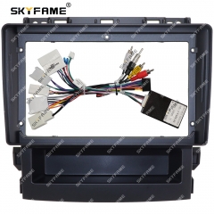 SKYFAME Car Frame Fascia Adapter Canbus Box Decoder For Subaru Forester Lmpreza XV Android Radio Dash Fitting Panel Kit