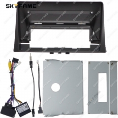 SKYFAME Car Frame Fascia Adapter Android Radio Dash Fitting Panel Kit For Citroen Berlingo