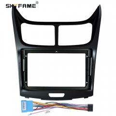 Car Radio Fascia Frame Adapter For Chevrolet Sail 2010-2014 Android Stereo Dashboard Kit Face Plate